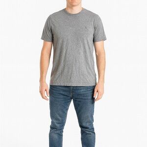 American Eagle Super Soft Standard Fit Size Large Grey T-Shirt